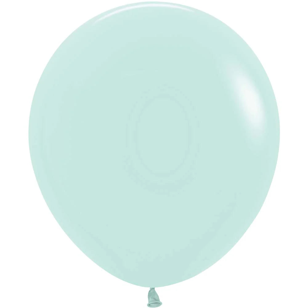 Sempertex 18" Latex Pastel Matte Green 25ct